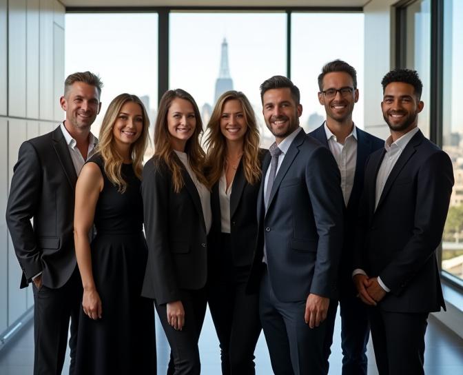 Instant Printers team in San Francisco warehouse